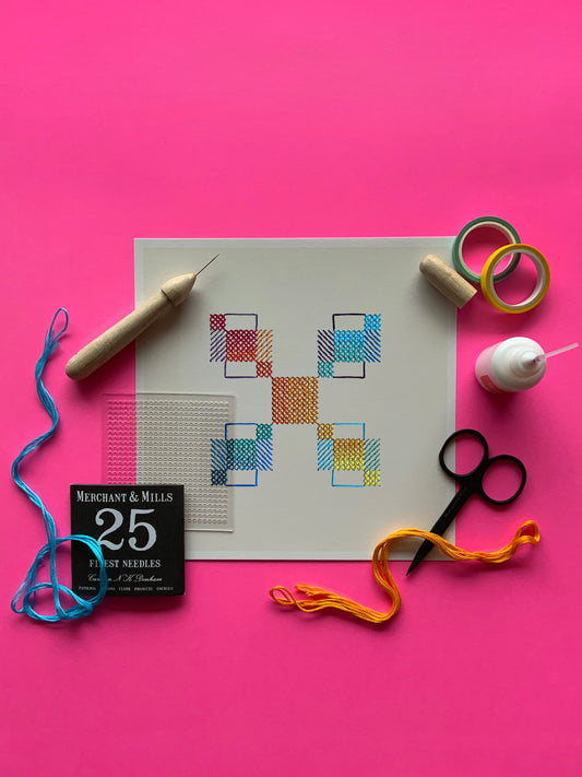 Color Embroidery Kit - Catalina Escallon