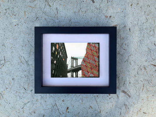 Hanging by a Thread: New York travel embroidery art - Catalina Escallon